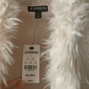 Express Sherpa Wedge Jacket